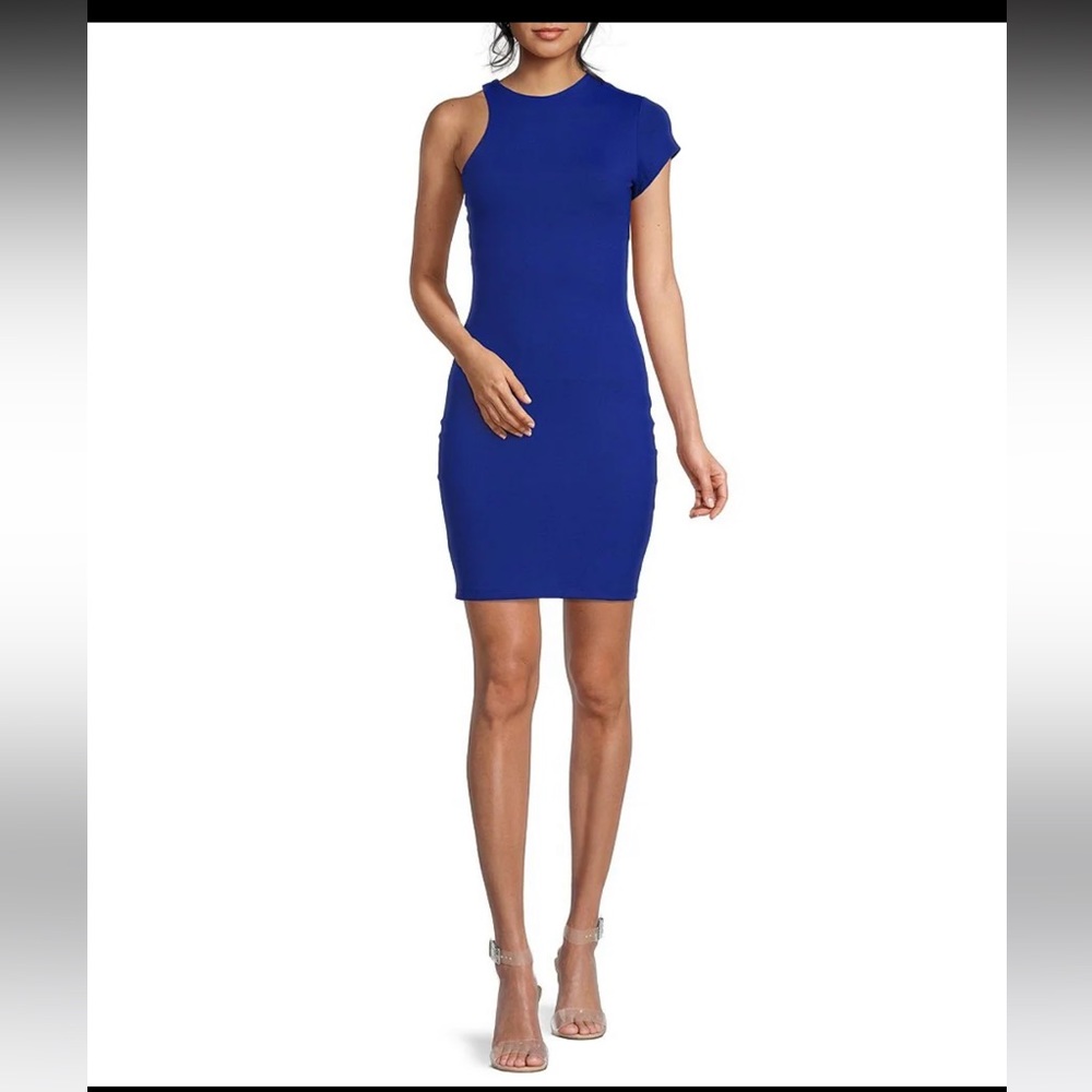 Susana Monaco NWT Calypso blue bodycon Dress